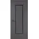 Межкомнатные Двери Europe Doors Италия SUPER MATE Черное стекло ПВХ плёнка-3-thumb