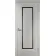 Межкомнатные Двери Europe Doors Италия SUPER MATE Черное стекло ПВХ плёнка-3-thumb