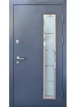 Двери Метал/МДФ стеклопакет Форт