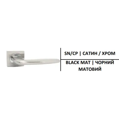 Ручки на розетах Кедр R08-766-AL-1