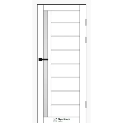 Міжкімнатні Двері Syndicate Doors SD-PVC-101 білий ПВХ плівка-0