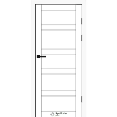 Міжкімнатні Двері Syndicate Doors SD-PVC-118 білий ПВХ плівка-0