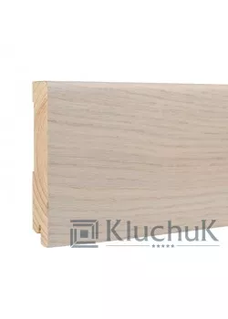 Плінтус NEO Plinth Дуб Сріблястий 120х19х2200 мм. KLN120-07 Kluchuk