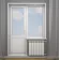 Балконный блок REHAU EURO 60 с глухим окном и поворотно-откидными дверями 1700 x 2100 мм-9-thumb