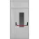 Вхідні Двері Технічні EI 60 RAL 7035 1200 з ручкою анти паніка "Форт"-4-thumb