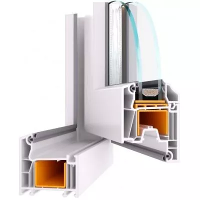 Металопластикові двері WDS 5S поворотно-відкидне 900 x 2200 мм-6