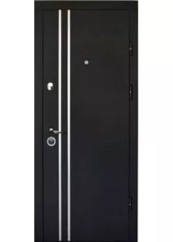 Двери ПК-189 М/183+К ЭЛИТ Софт черный/белый мат Министерство Дверей