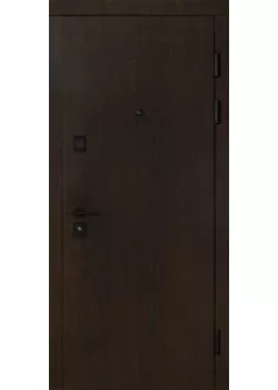 Двери B-82 (квадро) гладкая/191 Венге темное/Уличная дуб полярный Булат