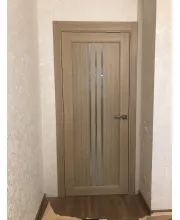 Двері Leador Doors Verona дуб мокко Чорне скло Двері Leador Doors Verona дуб мокко Чорне скло
