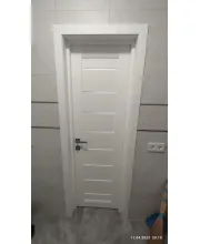 Межкомнатные Двери Leador Doors Neapol Белые сатин ПВХ плёнка Межкомнатные Двери Leador Doors Neapol Белые сатин ПВХ плёнка