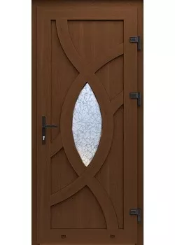 Металопластикові двері WDS Одинарні Модель 29