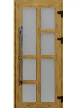 Металопластикові двері WDS Одинарні Модель 326
