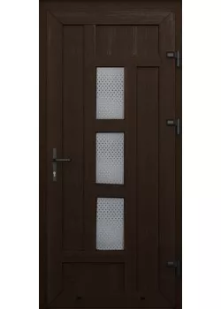 Металопластикові двері WDS Одинарні Модель 43