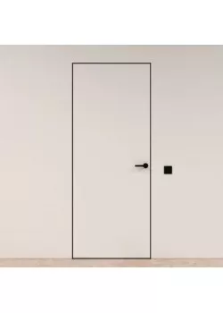 Двері Danapris Прихованого монтажу 45 профіль з чорним обкладом