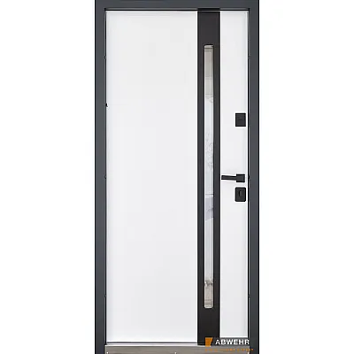 Вхідні Двері Defender (KTM) 506 Nordi Glass RAL 7021Т Abwehr-1