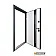 Вхідні Двері Defender (KTM) 506 Nordi Glass RAL 7021Т Abwehr-12-thumb