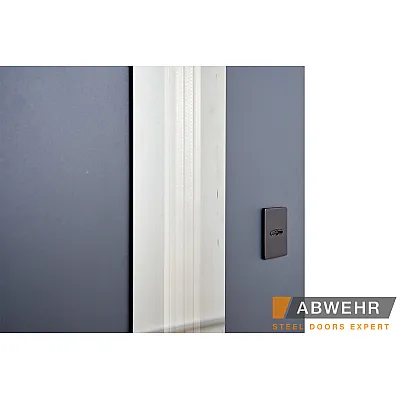 Вхідні Двері Defender (KTM) 506 Nordi Glass RAL 7021Т Abwehr-8