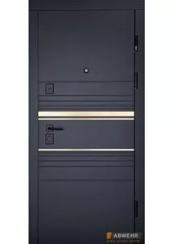 Двери MEGAPOLIS (MG3) 545/545 Goldy Abwehr