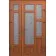 Металопластикові двері WDS Полуторні Модель 60-3-thumb