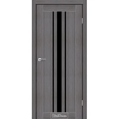 Межкомнатные Межкомнатная дверь в сборе с коробкой и фурнитурой ARIZONA BLK "StilDoors" ПВХ плёнка-0