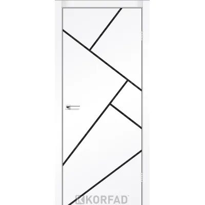 Межкомнатные Двери Korfad Glass Loft Plato GLP-15 Super PET ПВХ плёнка-3