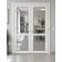 Металлопластиковые двери REHAU 60 двустворчатые 1300 x 2100 мм-14-thumb