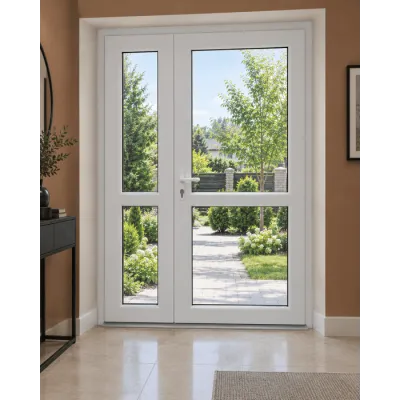 Металлопластиковые входные двери WDS 76AD 1300 x 2100 мм-0