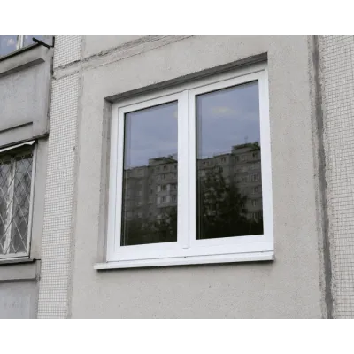 Металопластикове вікно Epsilon Comfort двостулкове з поворотно-відкидною стулкою 1200 x 1400 мм-2