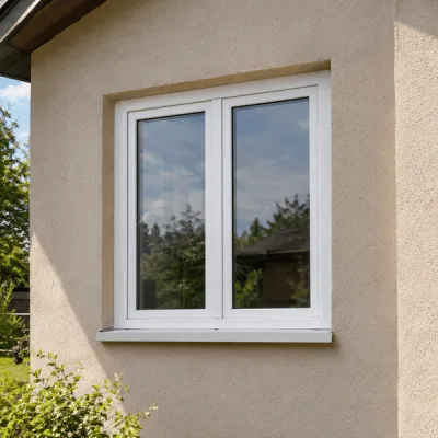 Металлопластиковое окно Rehau Euro 60 двустворчатое с поворотно-откидной створкой 1200 x 1400 мм-1