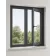 Металлопластиковое окно Veka Softline 76 2-створчатое с 1 поворотно-откидной створкой ламинированное 1300×1300 мм-7-thumb