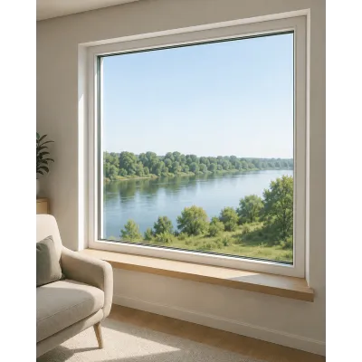 Металопластикове вікно REHAU EURO 60 глухе 1000 x 1400 мм-2