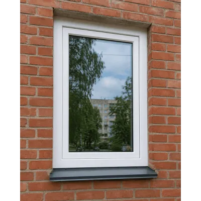 Металопластикове вікно Aluplast Ideal 2000 одностулкове поворотно-відкидне 1100 x 1100 мм-0