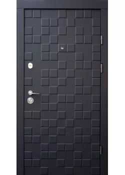 Двери Онтарио софт черный/белый супермат Qdoors