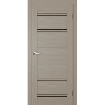 Межкомнатные Двери Terminus Ukrainian Doors UD-20 ПВХ Черное стекло ПВХ плёнка-0
