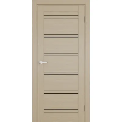 Межкомнатные Двери Terminus Ukrainian Doors UD-20 ПВХ Черное стекло ПВХ плёнка-2