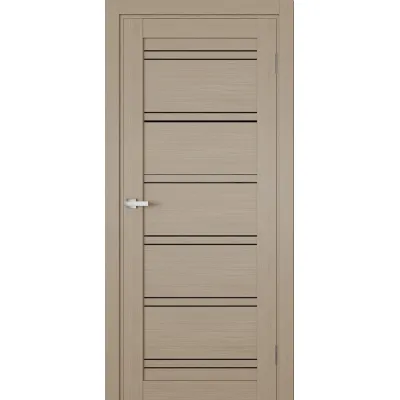 Межкомнатные Двери Terminus Ukrainian Doors UD-20 ПВХ Черное стекло ПВХ плёнка-4