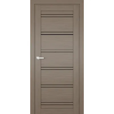 Межкомнатные Двери Terminus Ukrainian Doors UD-20 ПВХ Черное стекло ПВХ плёнка-5