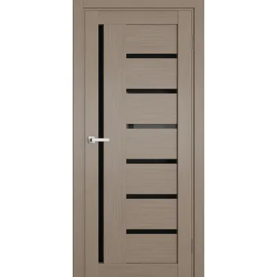 Межкомнатные Двери Terminus Ukrainian Doors UD-03 ПВХ Черное стекло ПВХ плёнка-0