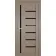 Межкомнатные Двери Terminus Ukrainian Doors UD-03 ПВХ Черное стекло ПВХ плёнка-6-thumb