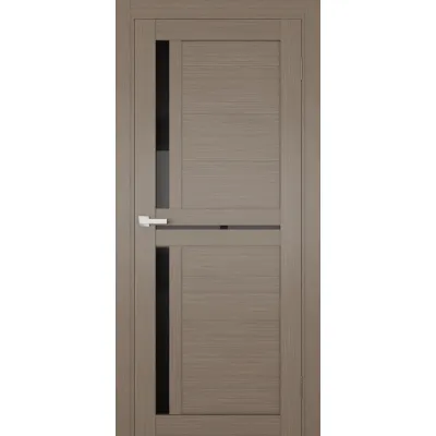 Межкомнатные Двери Terminus Ukrainian Doors UD-05 ПВХ Черное стекло ПВХ плёнка-0