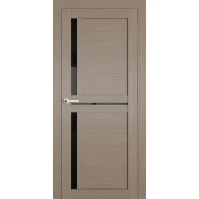 Межкомнатные Двери Terminus Ukrainian Doors UD-05 ПВХ Черное стекло ПВХ плёнка-3