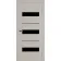 Межкомнатные Двери Terminus Ukrainian Doors UD-07 ПВХ Черное стекло ПВХ плёнка-7-thumb