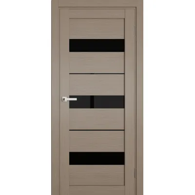 Межкомнатные Двери Terminus Ukrainian Doors UD-07 ПВХ Черное стекло ПВХ плёнка-3