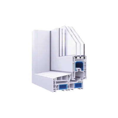 Раздвижные металлопластиковые окна WDS SL 76 1400 x 1200 мм-1