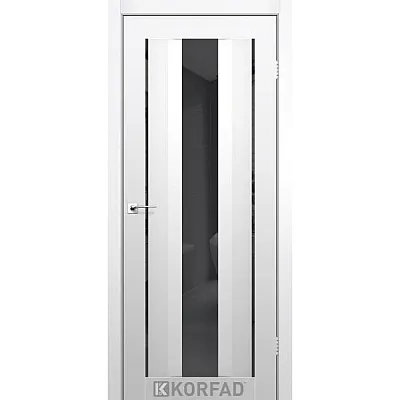 Міжкімнатні Двері AL-02 графіт BLK Super PET Korfad ПВХ плівка-3