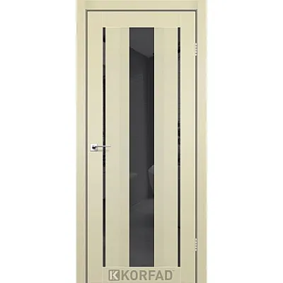 Міжкімнатні Двері AL-02 графіт BLK Super PET Korfad ПВХ плівка-2