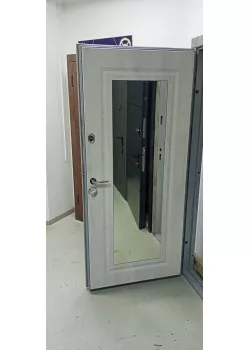 Двері Аліса Базальт з дзеркалом, Базальт лофт / Сосна прованс, 2030х950 L, М4 Very Dveri