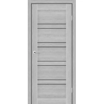 Межкомнатные Двери StilDoors ANTALYA Черное стекло ПВХ плёнка-1