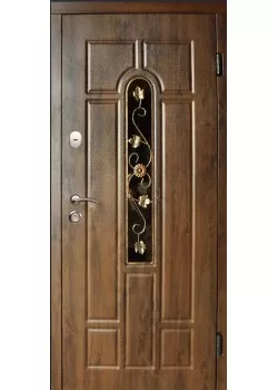 Двері Арка з ковкою Vinorit Стандарт Плюс "Redfort"