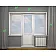 Балконный блок Veka Softline 82 с двумя окнами и поворотно-откидной дверью 2300 x 2100 мм-8-thumb